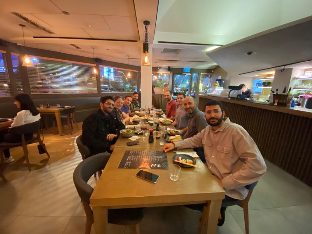 Group meeting with Jonas Israel