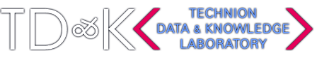 The Technion Data & Knowledge Lab (TDK)